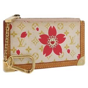 Louis Vuitton Takashi Murakami Cherry Blossom Monogram Key Pouch